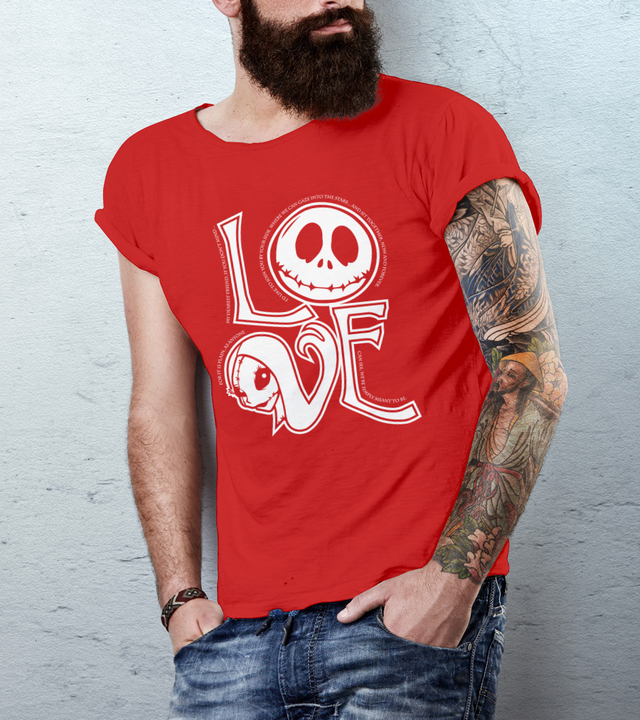 Love Is Eternal Nightmare Before Christmas T-Shirt