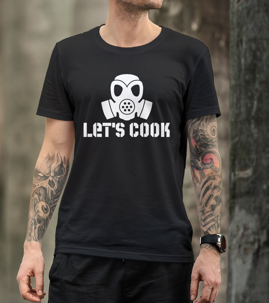 Let's Cook Gas Mask Breaking Bad T-Shirt