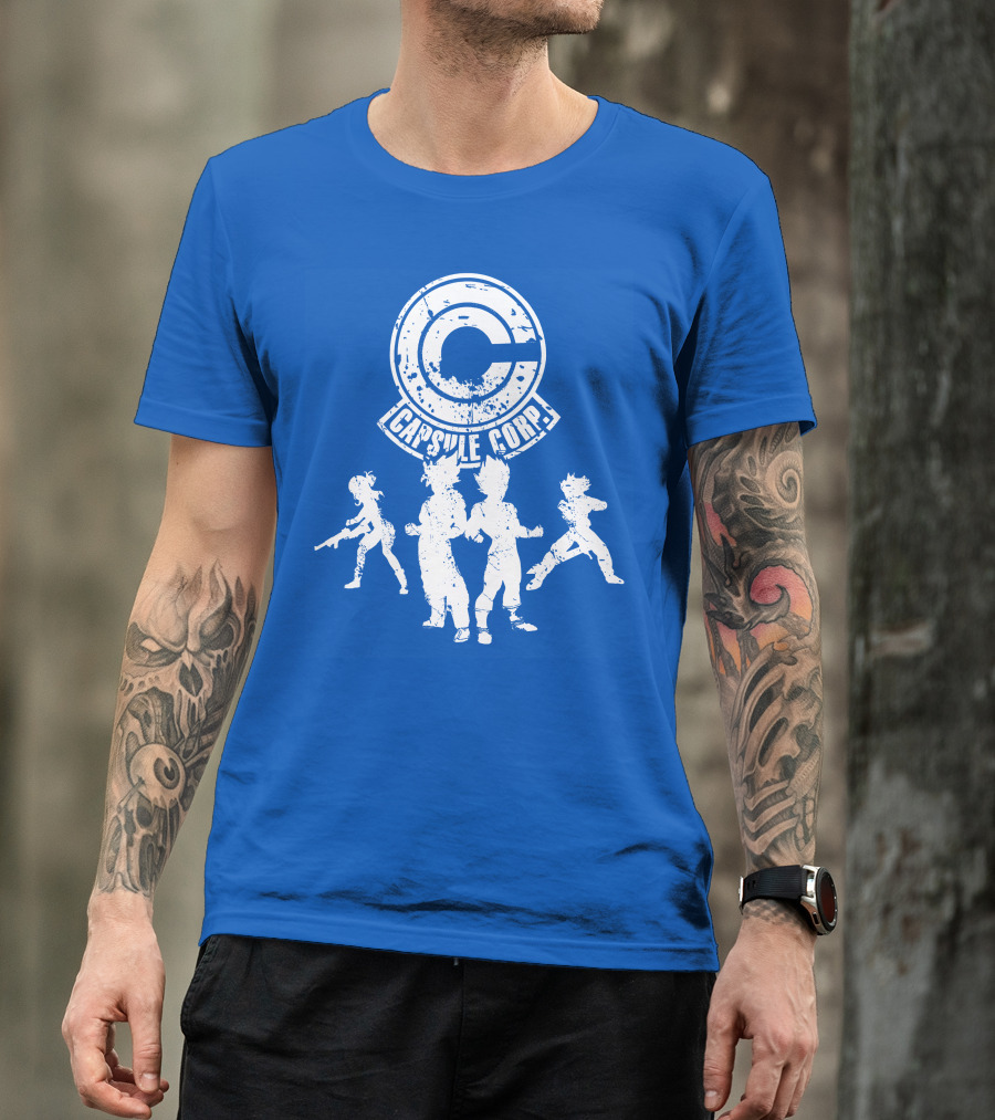 Capsule Corp Dragon Ball Z Characters T-Shirt