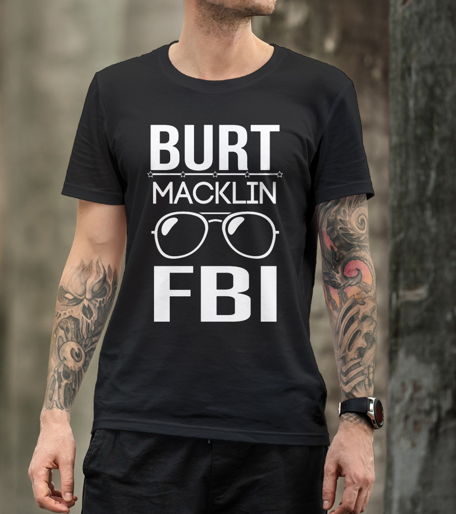 Burt Macklin FBI Sunglasses Stars T-Shirt