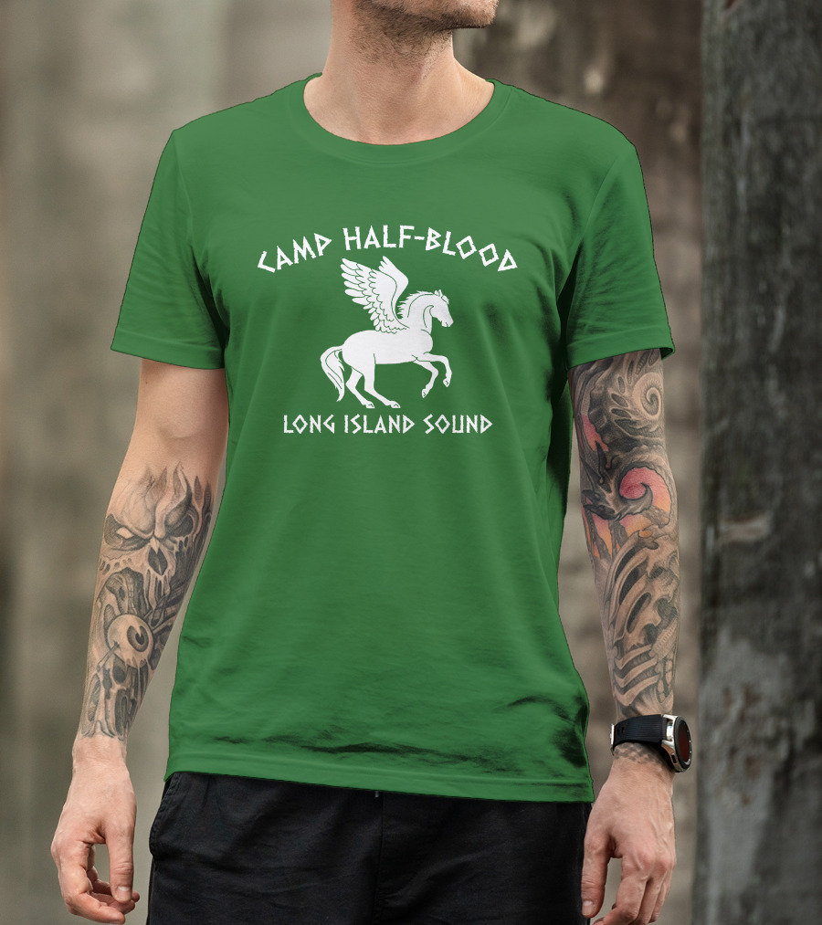 Camp Half Blood Pegasus Long Island Sound T-Shirt