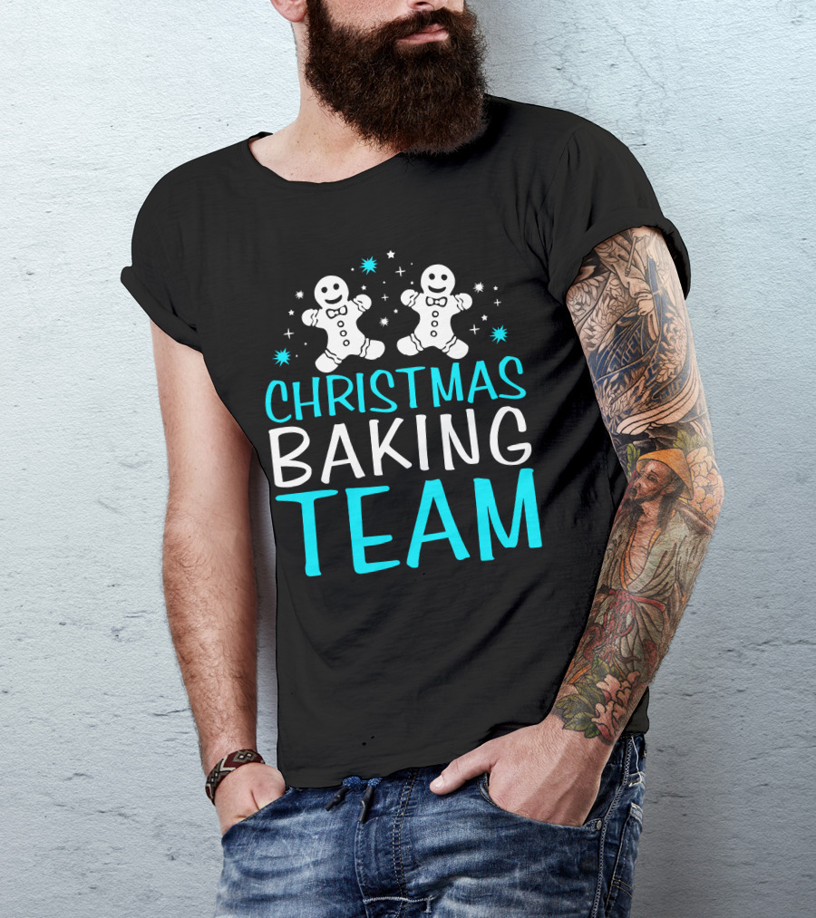 Christmas Baking Team Funny Gingerbread Baker T-Shirt