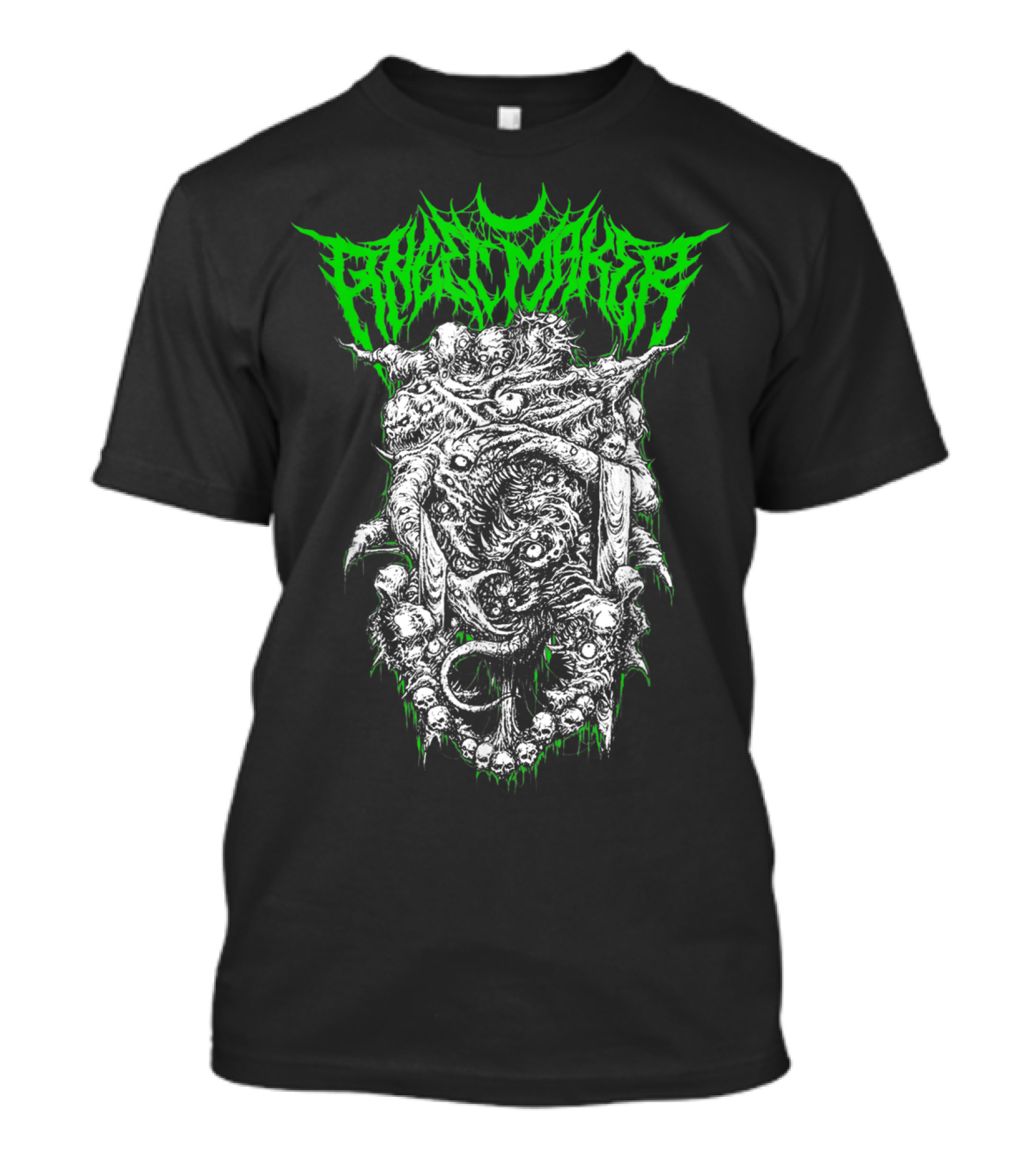 Angelmaker Death Metal Horror Skull T-Shirt