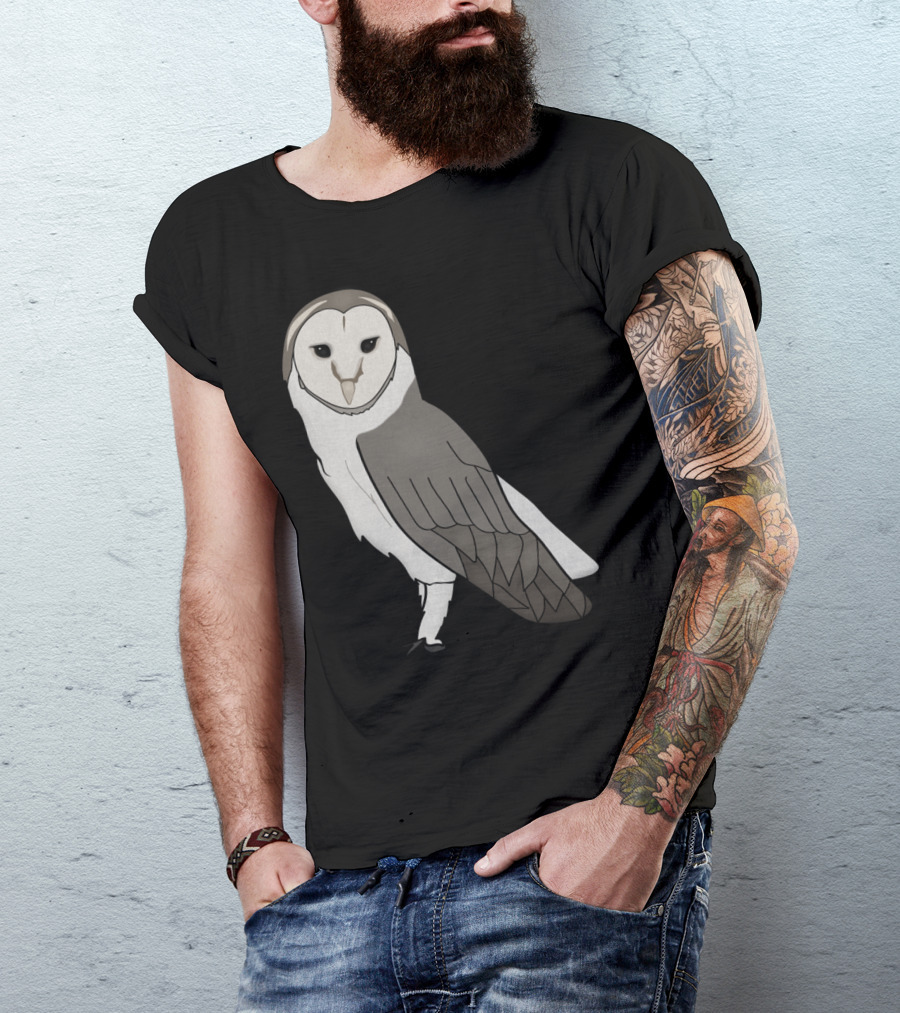 Barn Owl Lover Owls T-Shirt