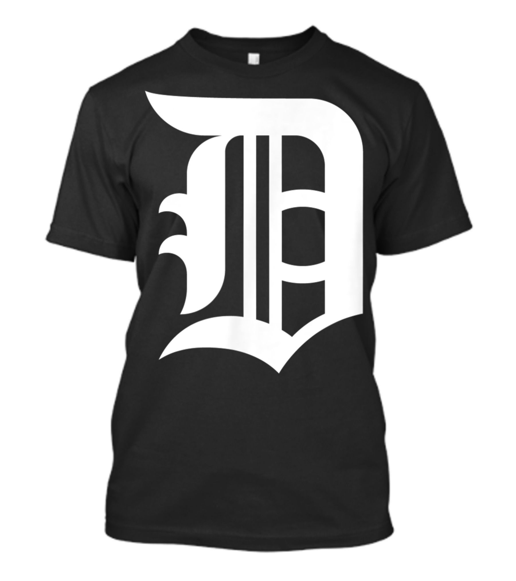 Detroit Baseball D Vintage Michigan Bengal T-Shirt
