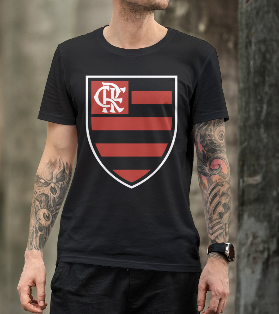 CR Flamengo Football Club Logo Emblem T-Shirt