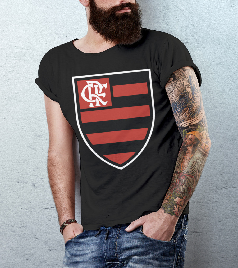 CR Flamengo Football Club Logo Emblem T-Shirt