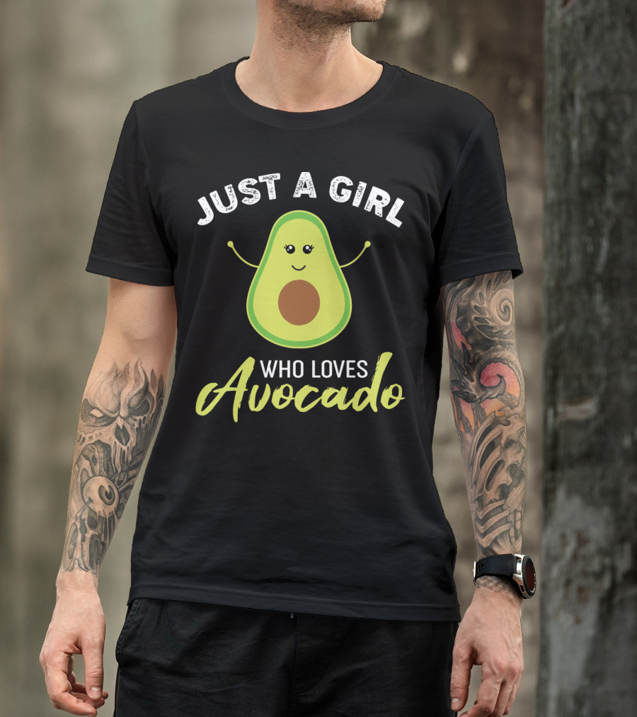 Just A Girl Who Loves Avocado T-Shirt