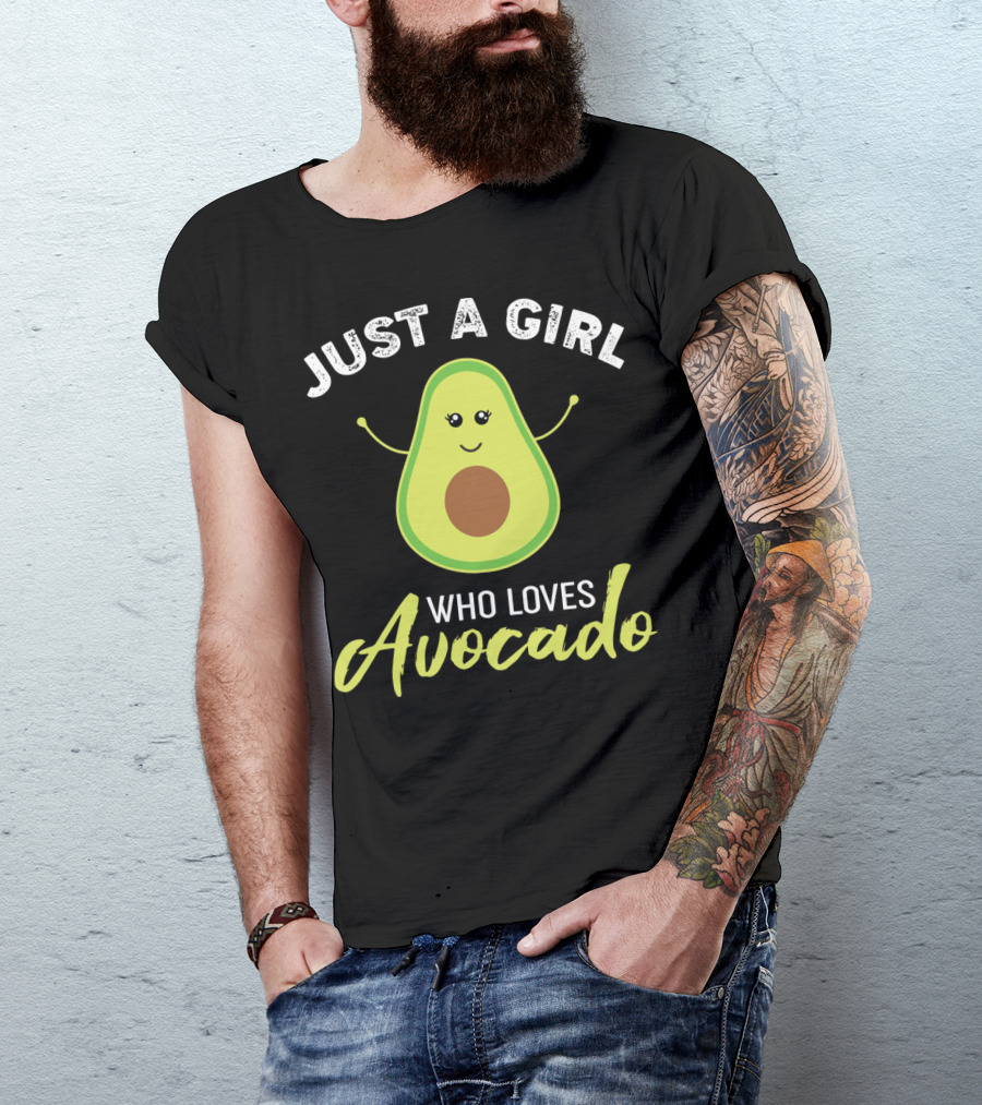 Just A Girl Who Loves Avocado T-Shirt
