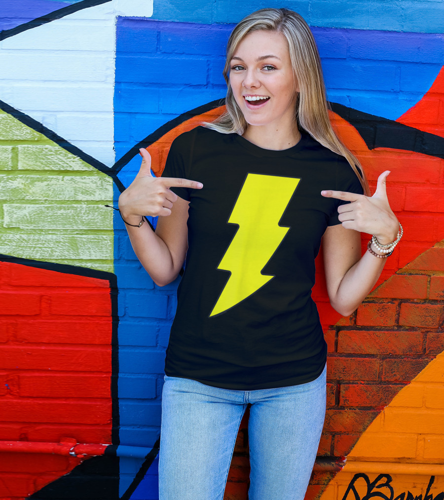 Shazam Lightning Bolt T-Shirt