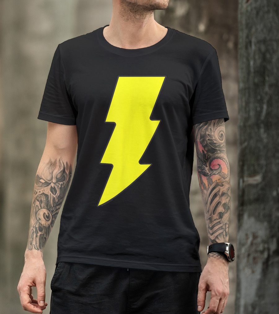 Shazam Lightning Bolt T-Shirt