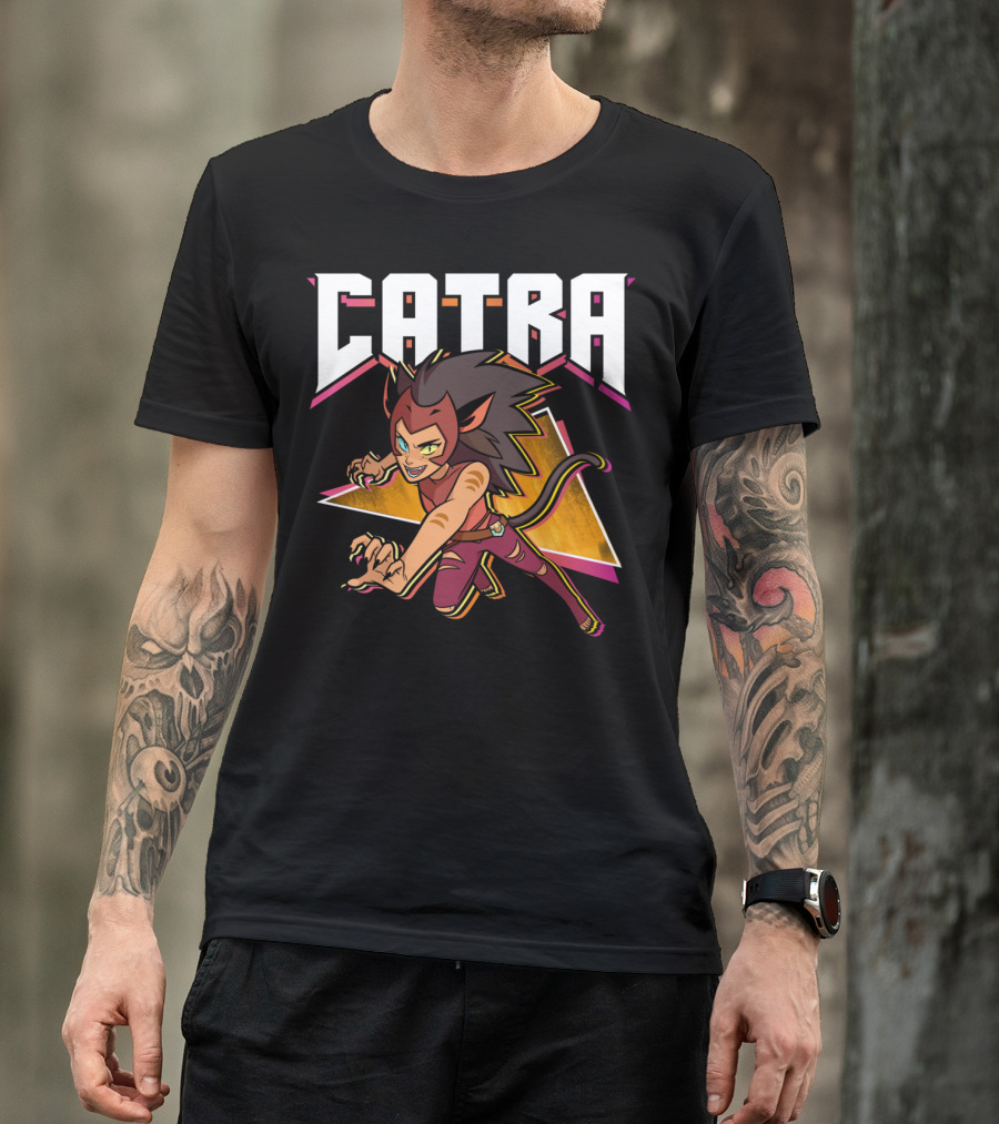 Catra Character Art From She-Ra And The Princesses Of Power Series T-Shirt