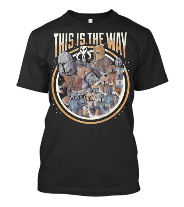 This Is The Way Mandalorian Group Shot Star Wars T-Shirt