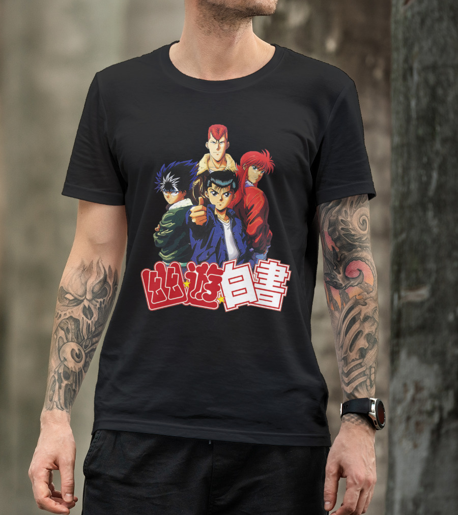 Yuyu Hakusho Anime Team Characters T-Shirt
