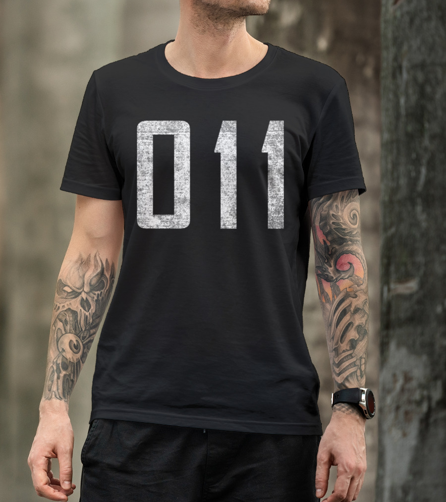 Stranger Things Distressed 011 Eleven T-Shirt