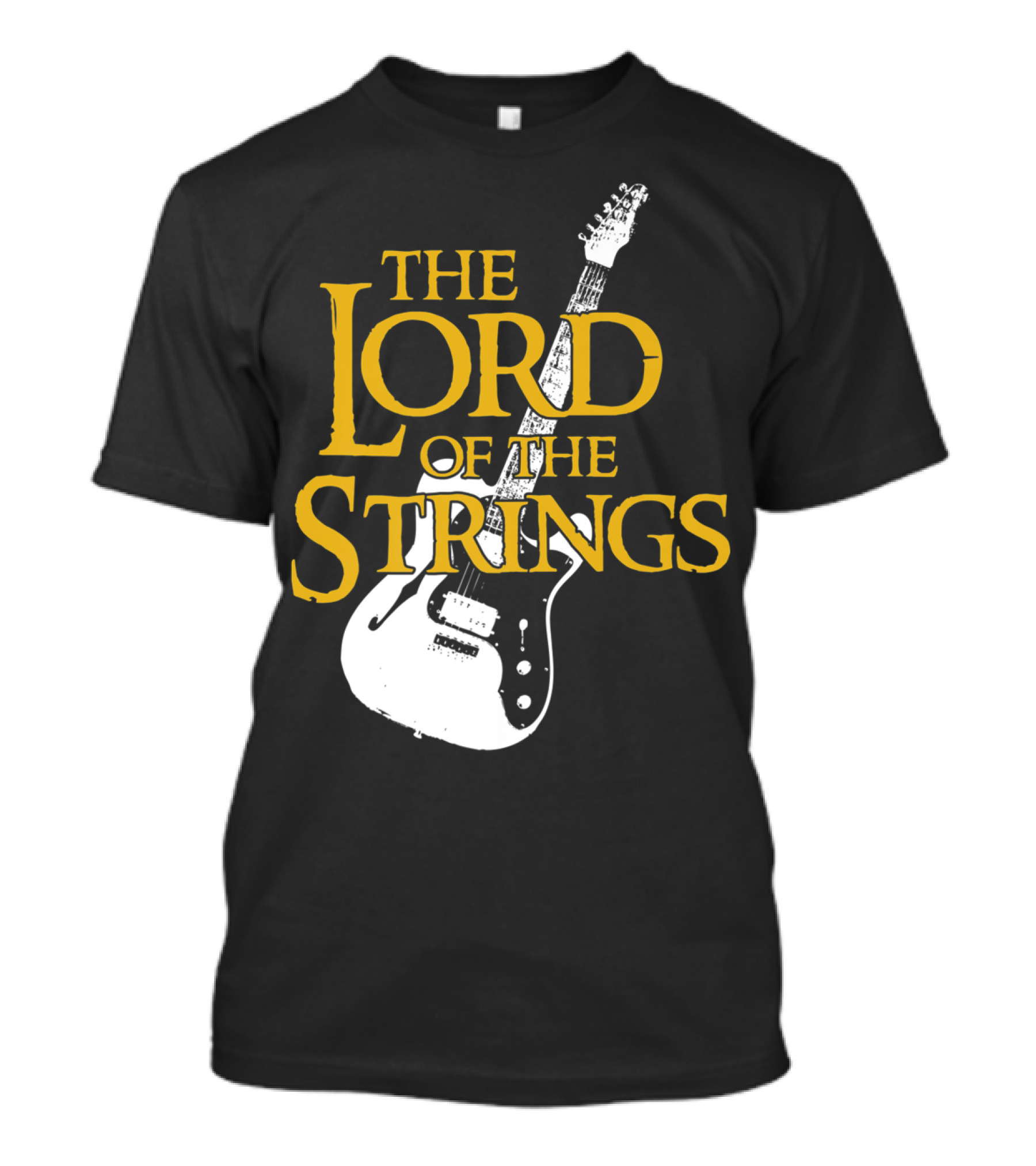 The Lord Of The Strings Electric Guitar T-Shirt