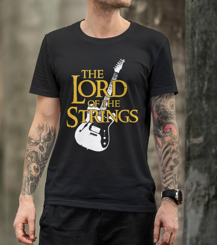 The Lord Of The Strings Electric Guitar T-Shirt
