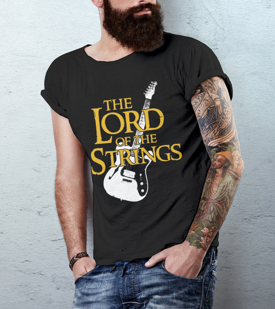 The Lord Of The Strings Electric Guitar T-Shirt