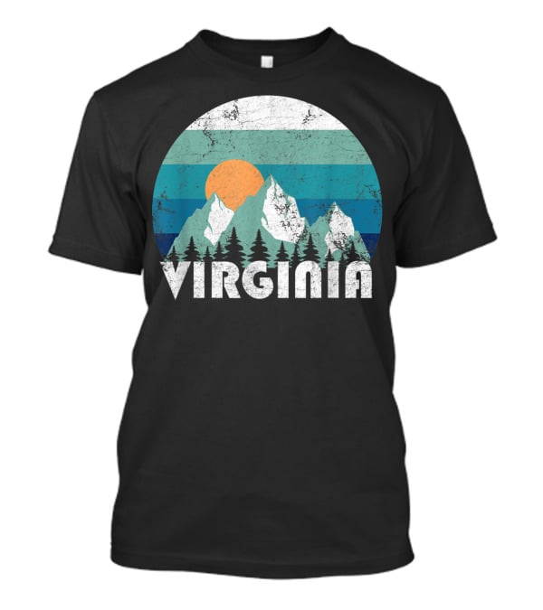 Virginia Mountains Sunset T-Shirt