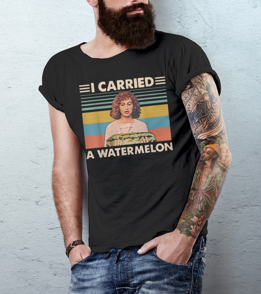 I Carried A Watermelon Dirty Dancing Retro T-Shirt