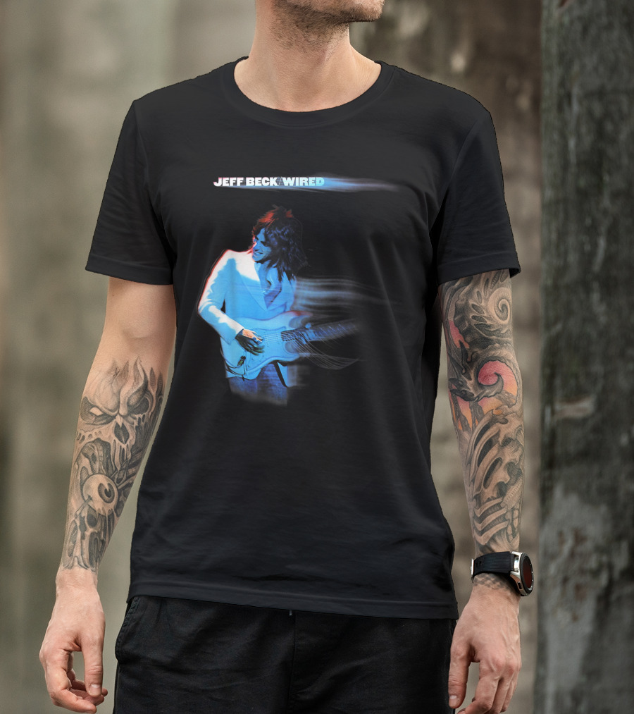 Jeff Beck Wired Guitarist Rock T-Shirt