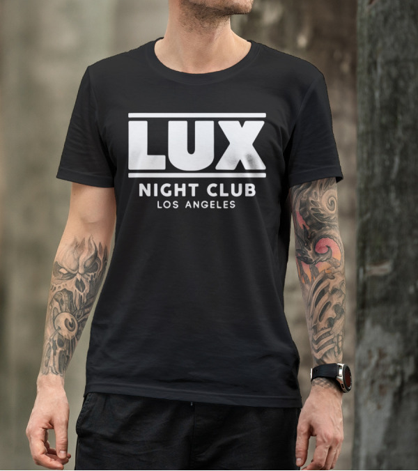 Lux Night Club Los Angeles Morningstar Funny Lucifer T-Shirt