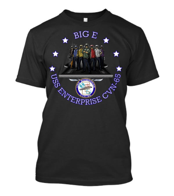 BIG E USS Enterprise CVN-65 T-Shirt
