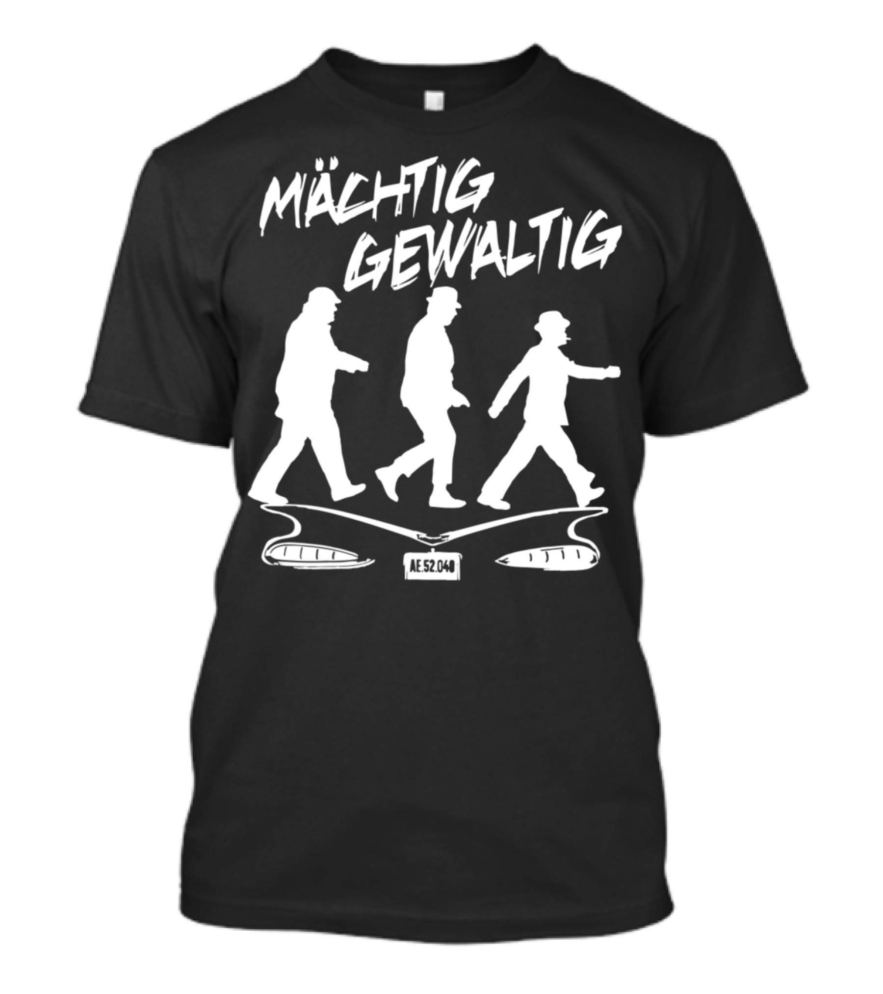 Maechtig Gewaltig Olsenbande Silhouettes Egon Kjeld Benny AE 52 04 T-Shirt
