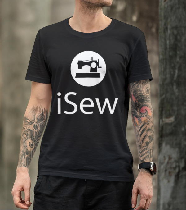 ISew Funny Sewing Quilting Sewing Machine T-Shirt