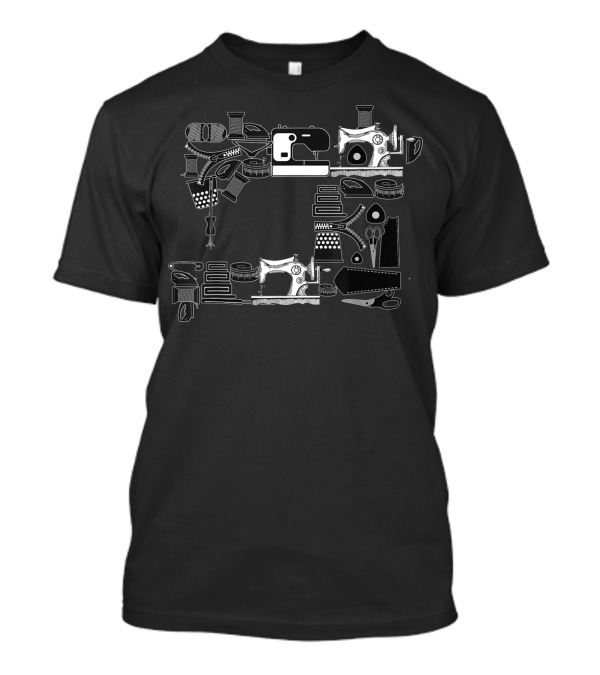 Sewing Machines And Quilting Tools For Women's Sewing Enthusiasts T-Shirt