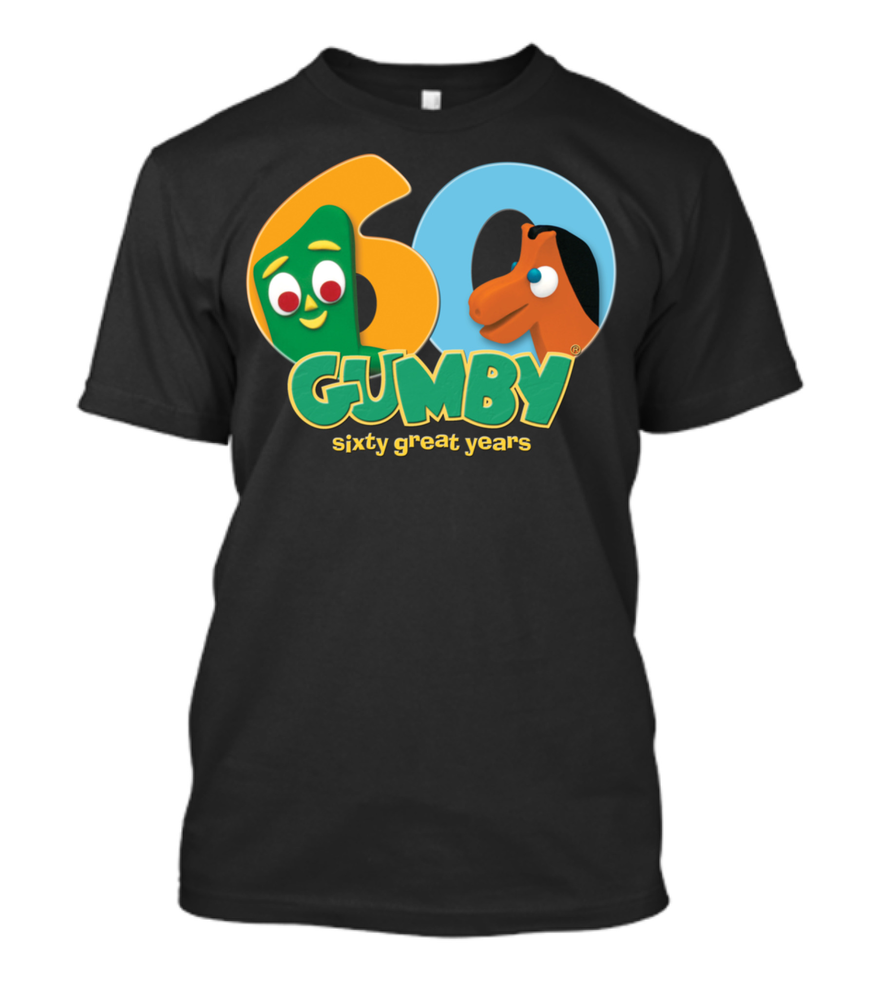 Gumby Sixty Great Years 60th Anniversary T-Shirt