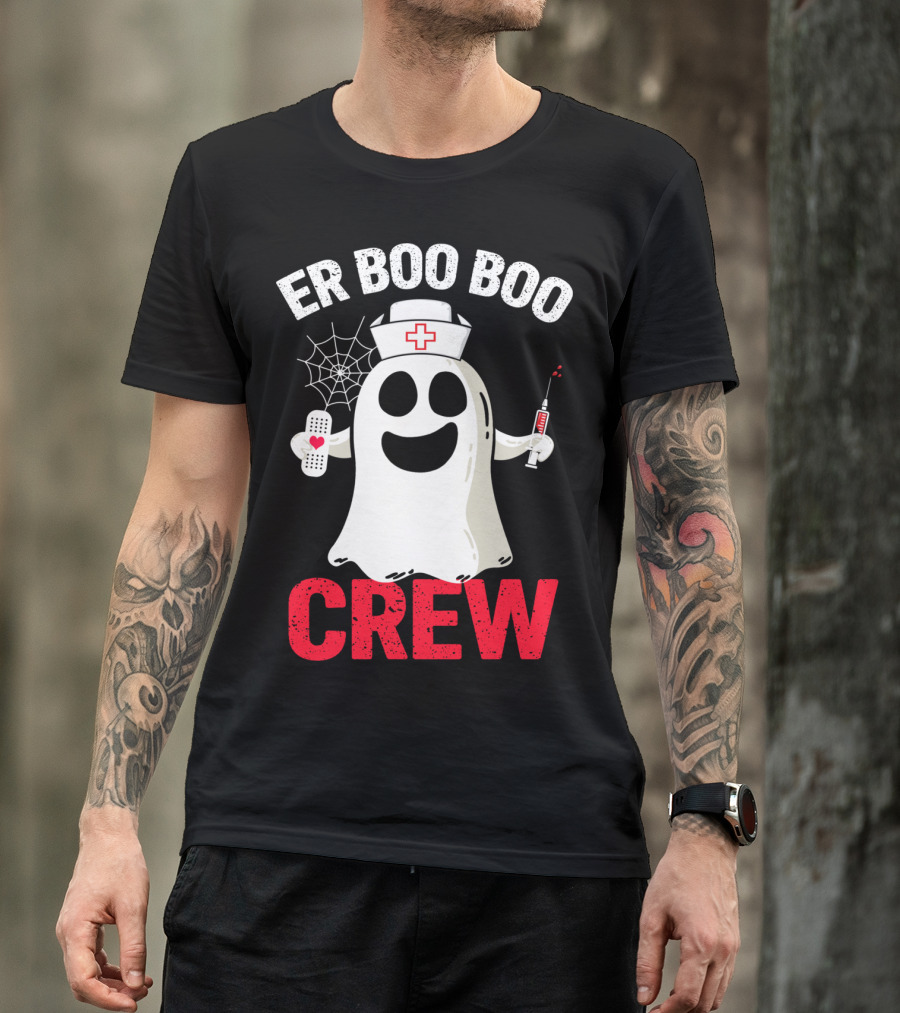 ER Boo Boo Crew Halloween Costume Women Men T-Shirt