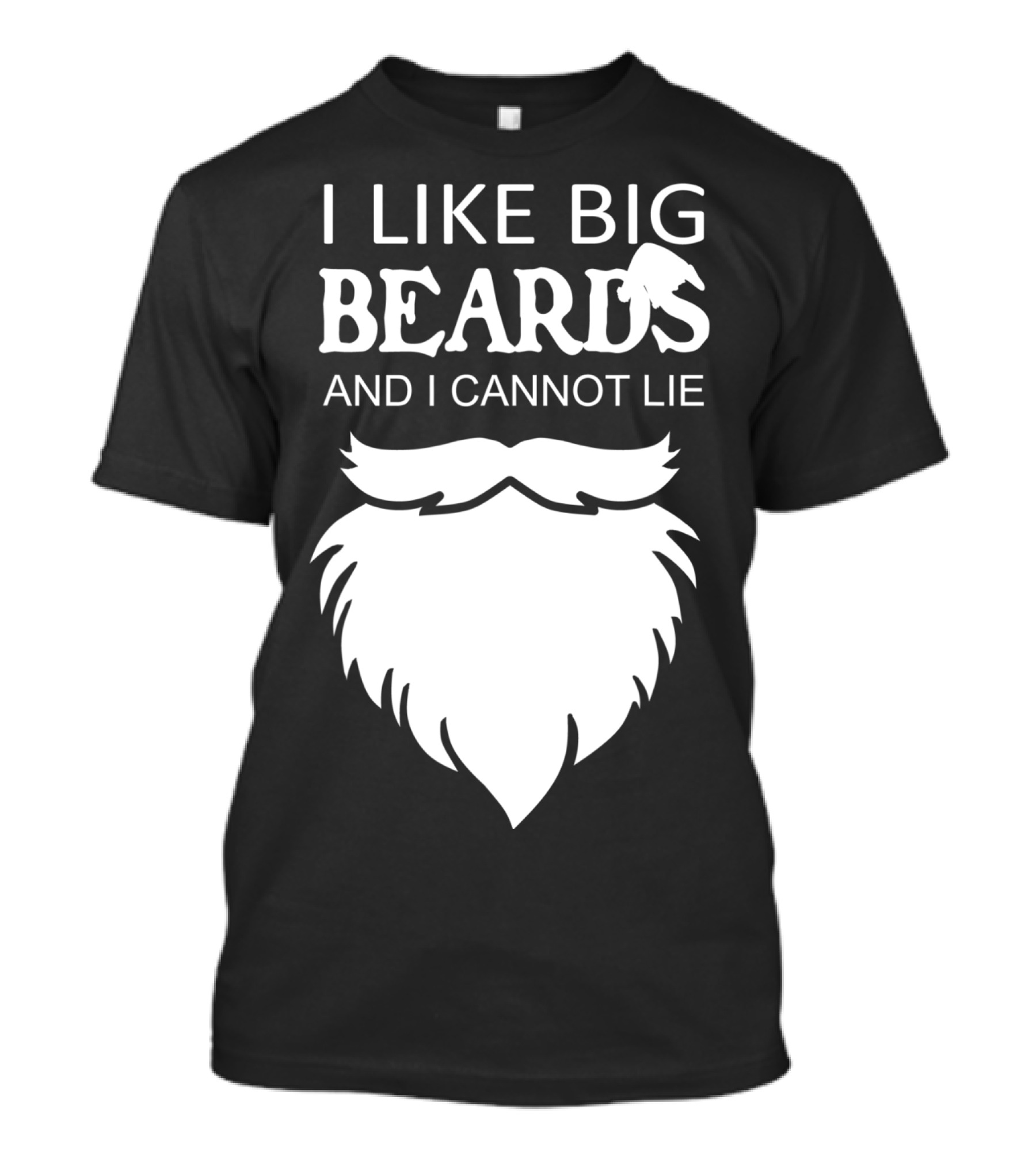 I Like Big Beards And I Cannot Lie Santa Beard T-Shirt