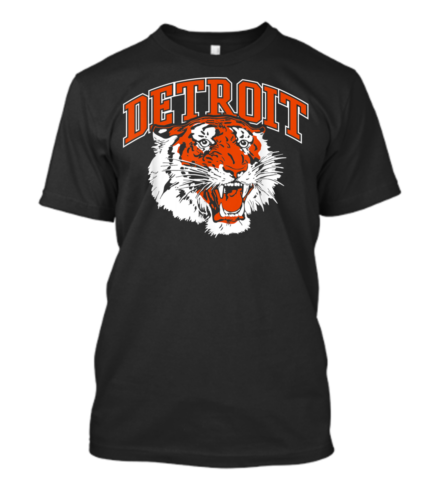 Detroit Baseball Vintage Bengal Tiger Michigan Sports T-Shirt
