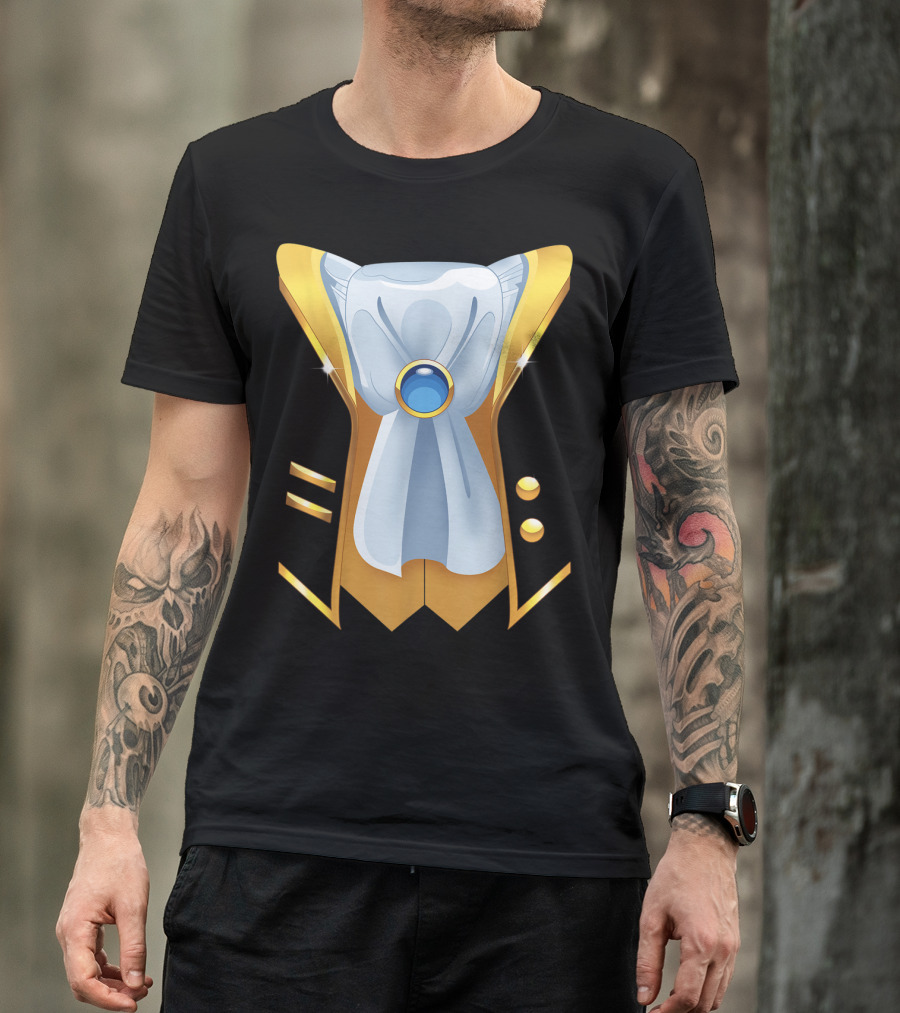 Beauty And The Beast Disney Costume Coat Bow Design XN T-Shirt
