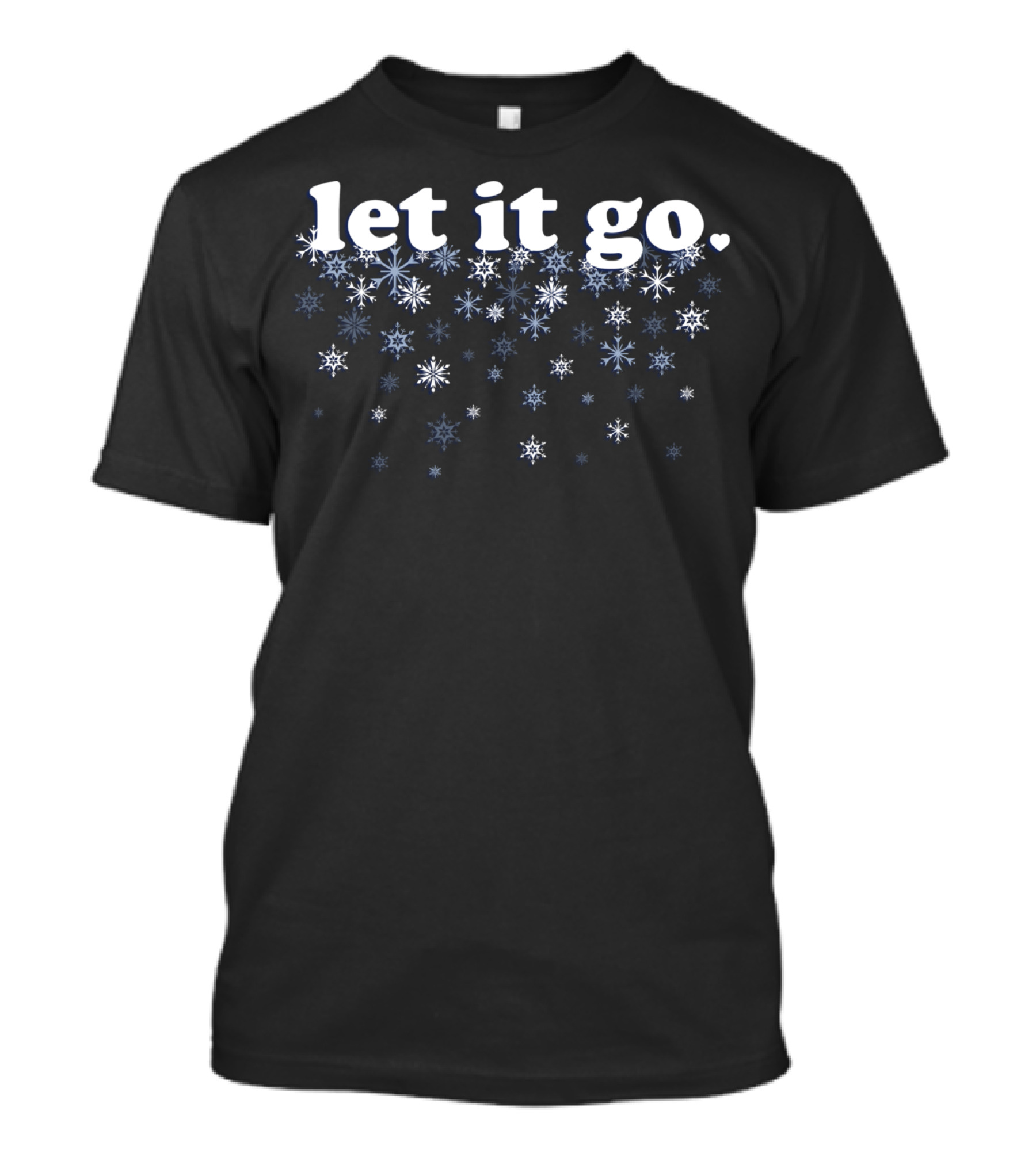 Disney Frozen Let It Go Snowflakes Cascading T-Shirt