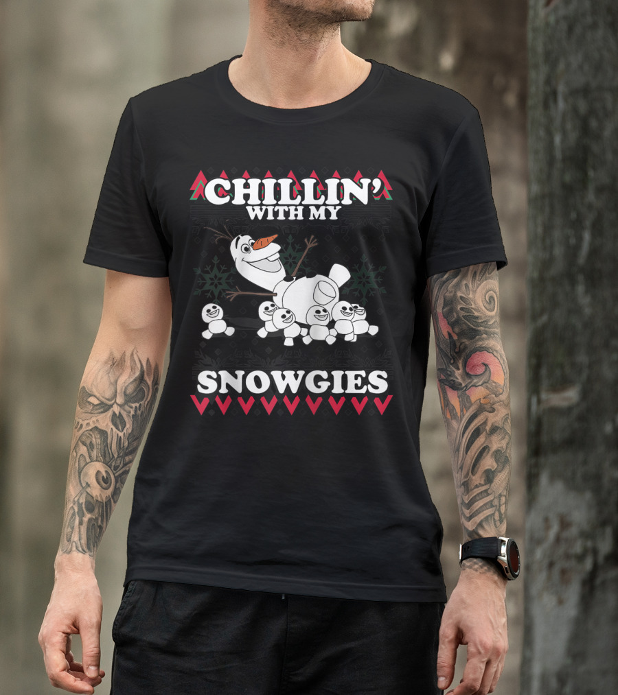 Disney Frozen Chillin With My Snowgies Olaf T-Shirt