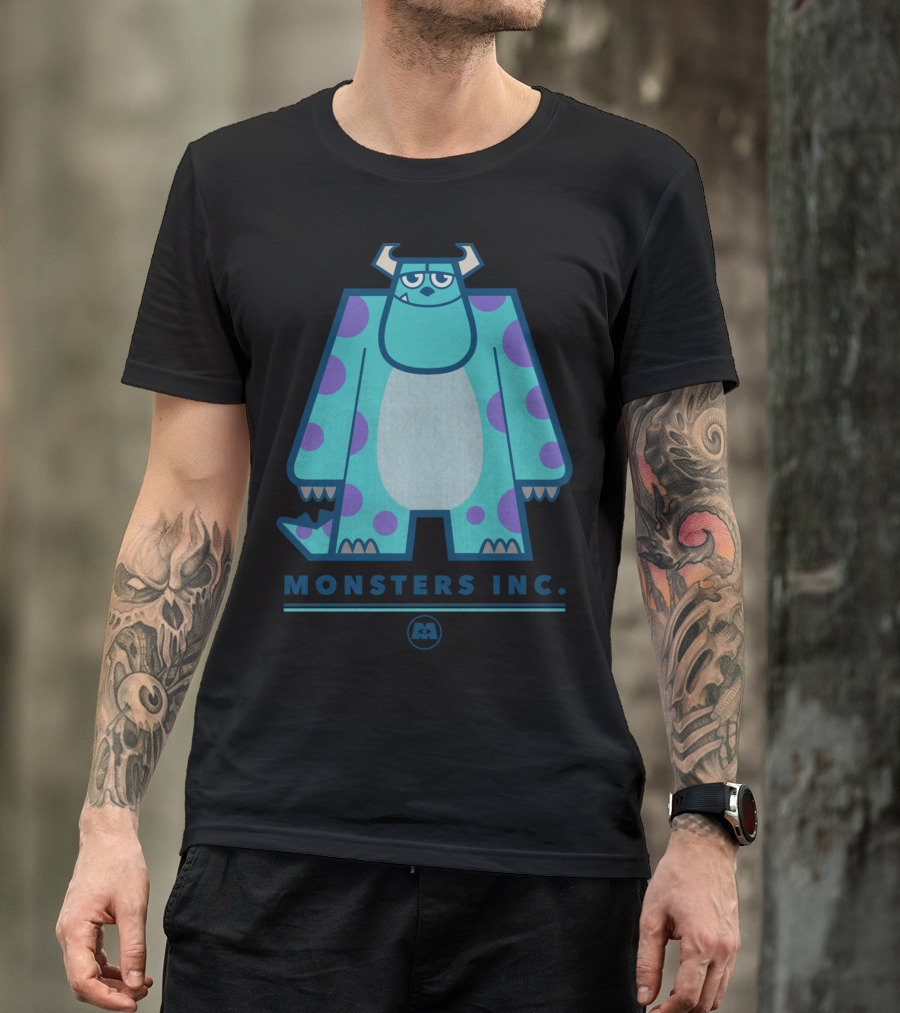 Disney Pixar Monsters Inc Sully Simple Cartoon Character T-Shirt