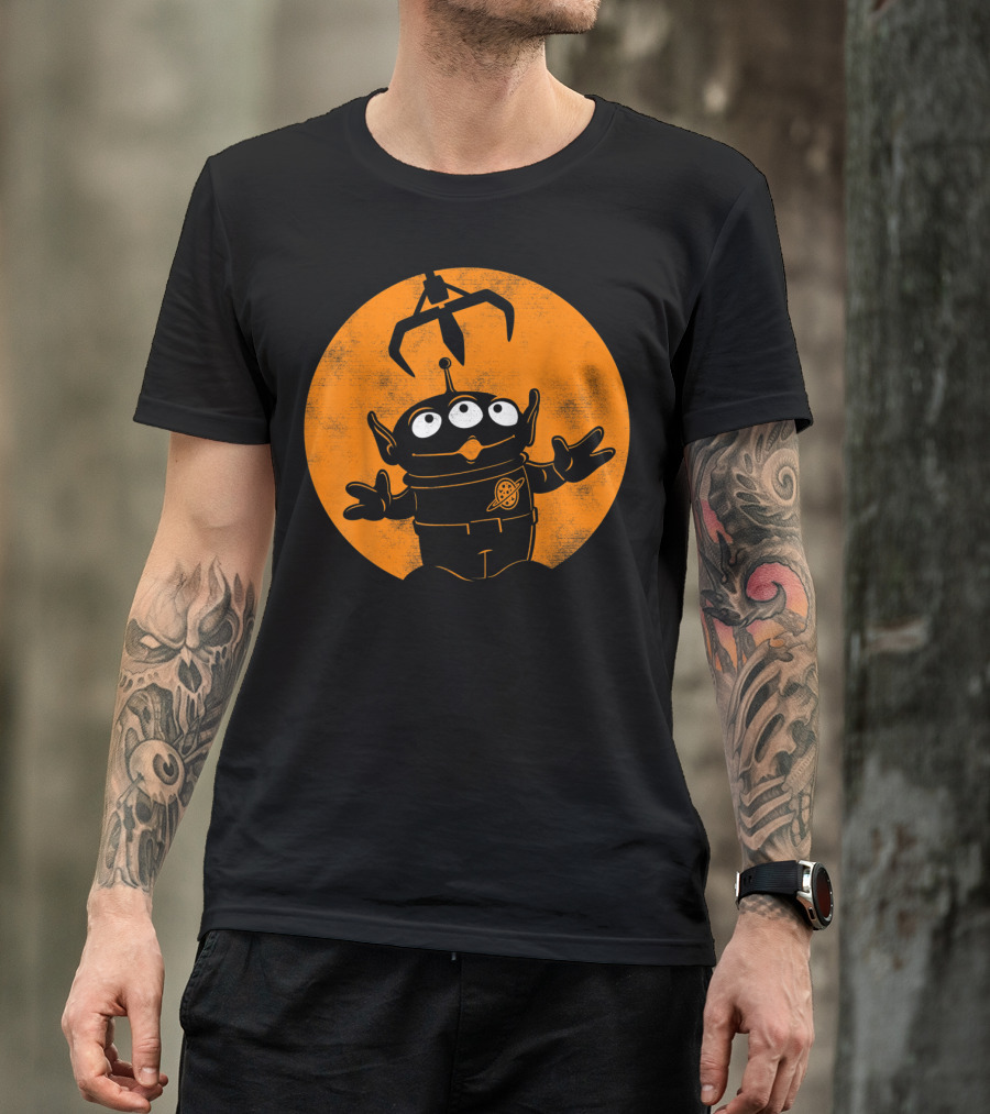 Disney Pixar Toy Story Alien Under Claw Machine T-Shirt