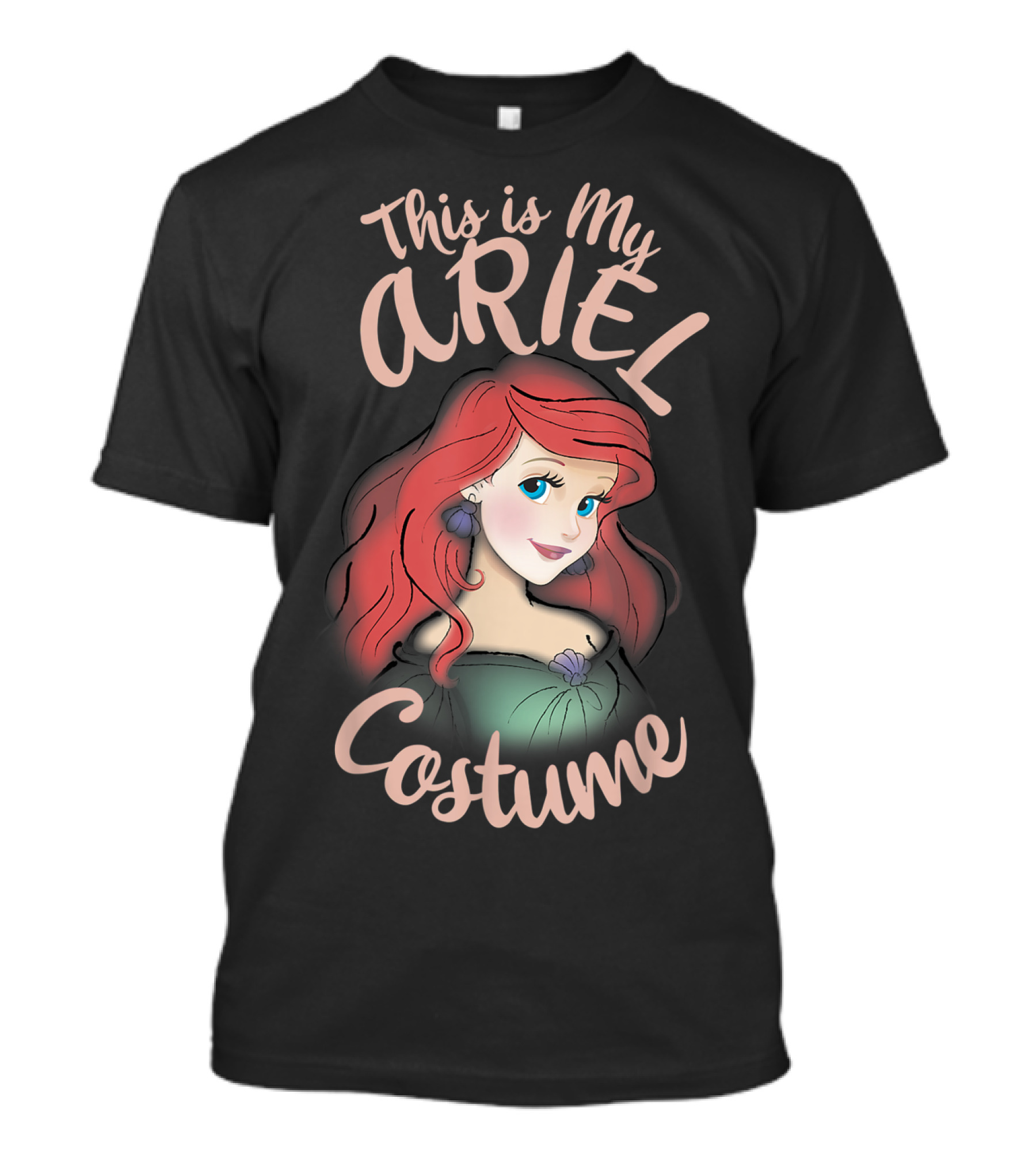 Disney The Little Mermaid Ariel This Is My Ariel Costume T-Shirt