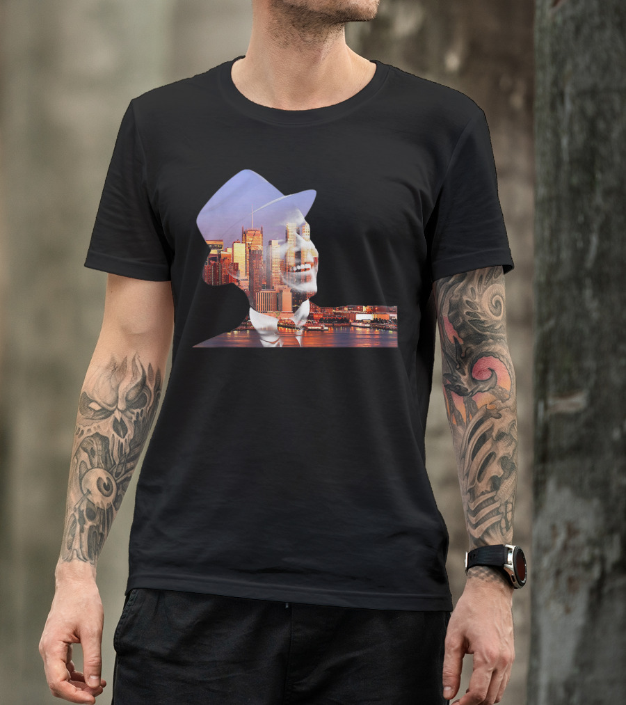 Frank Sinatra New York City Skyline T-Shirt
