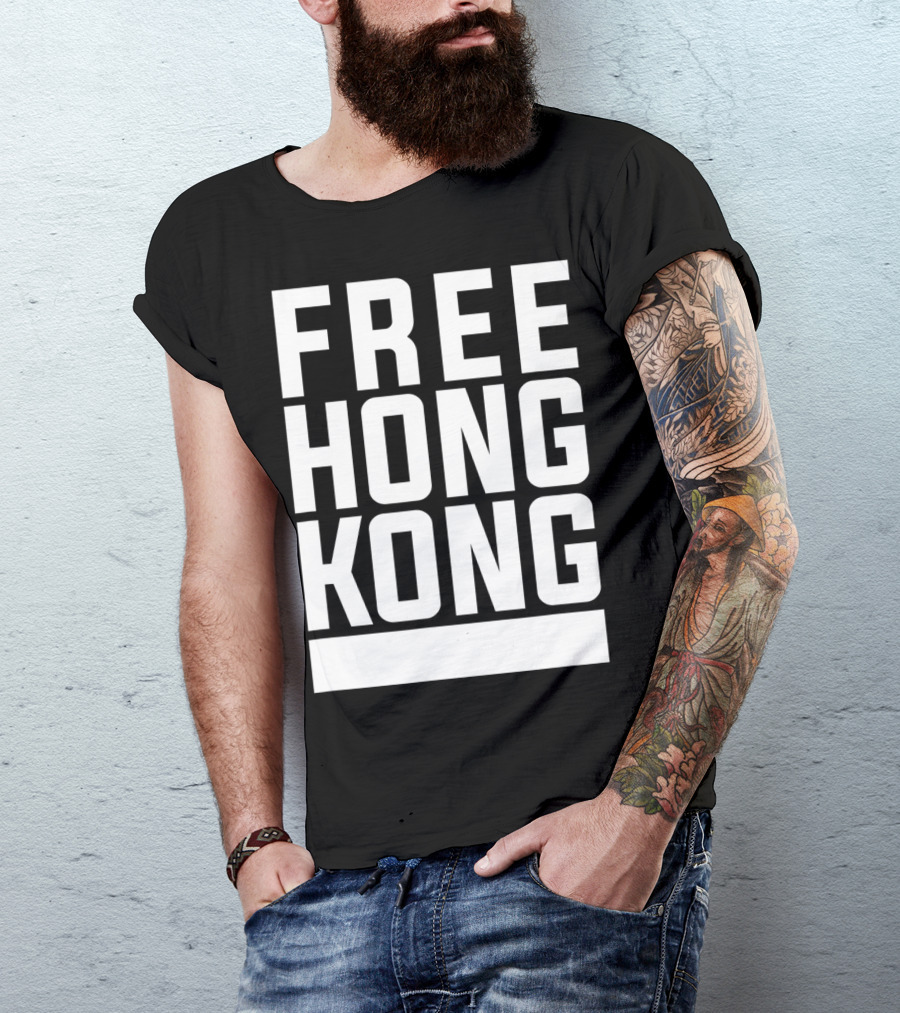 Free Hong Kong Pro Democracy Hk Independence T-Shirt