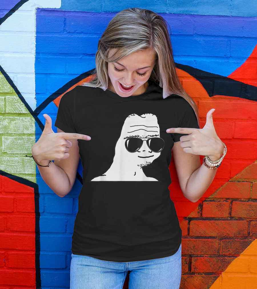 Funny Cool Meme Guy Dank Okay Boomer Sunglasses T-Shirt