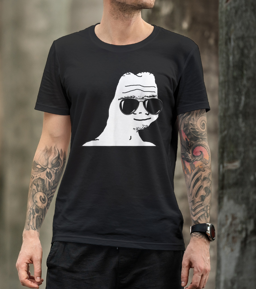 Funny Cool Meme Guy Dank Okay Boomer Sunglasses T-Shirt