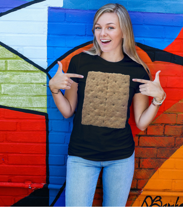 Graham Cracker Camping Smores Group Campfire Snack Essential T-Shirt