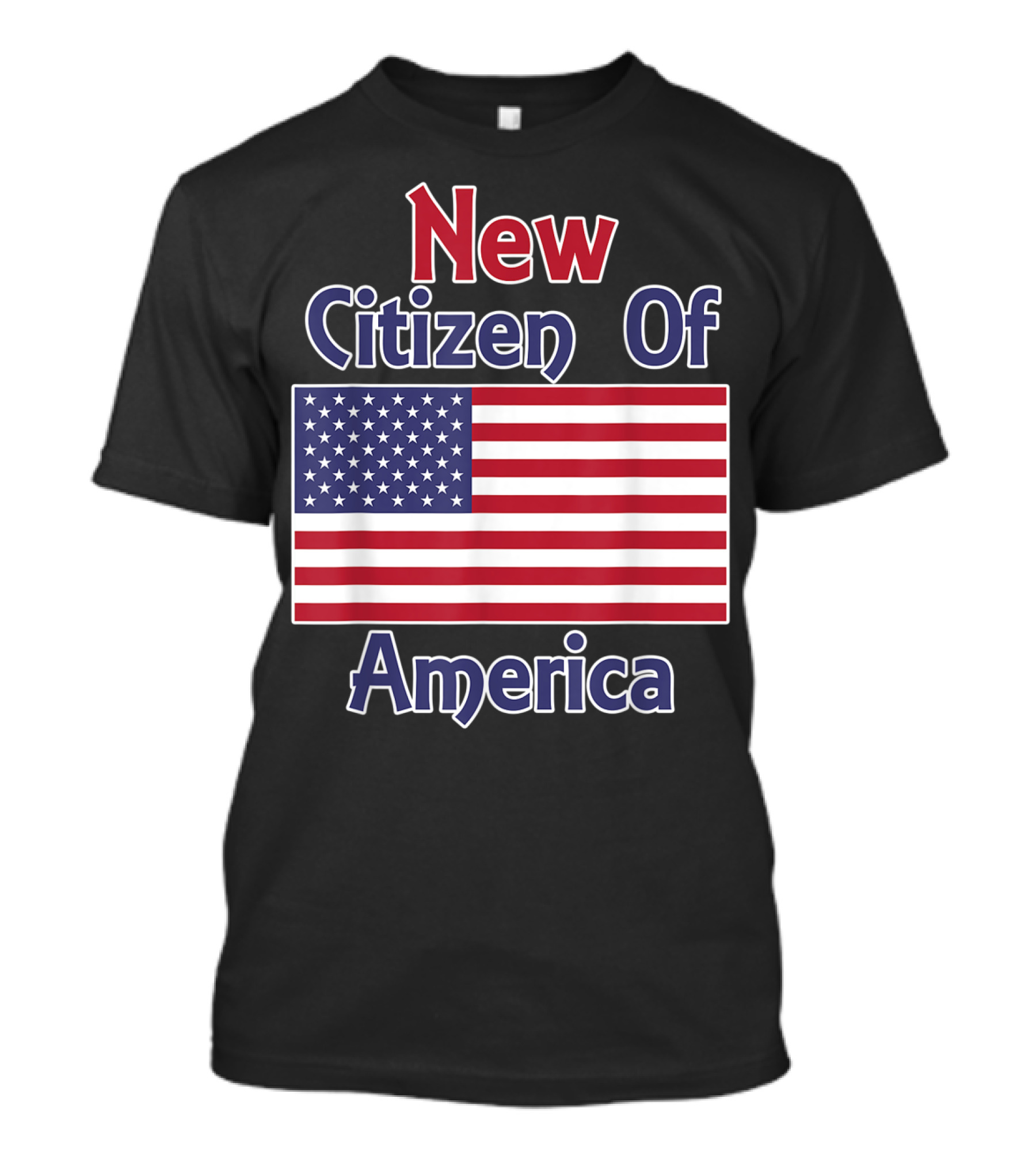 New Citizen Of America United States Flag T-Shirt