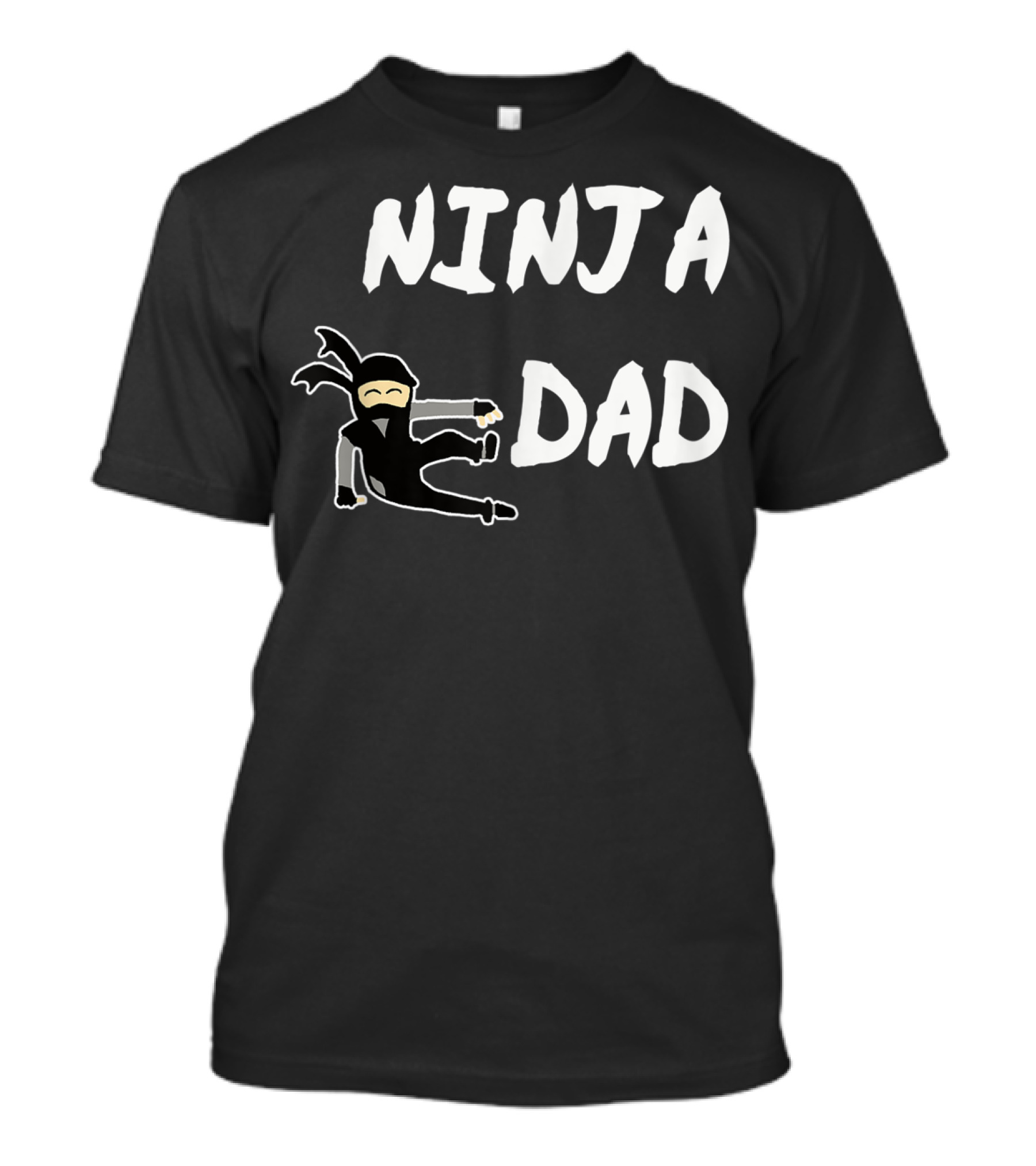 Ninja Dad Stealth Master Martial Artist Father's Day T-Shirt