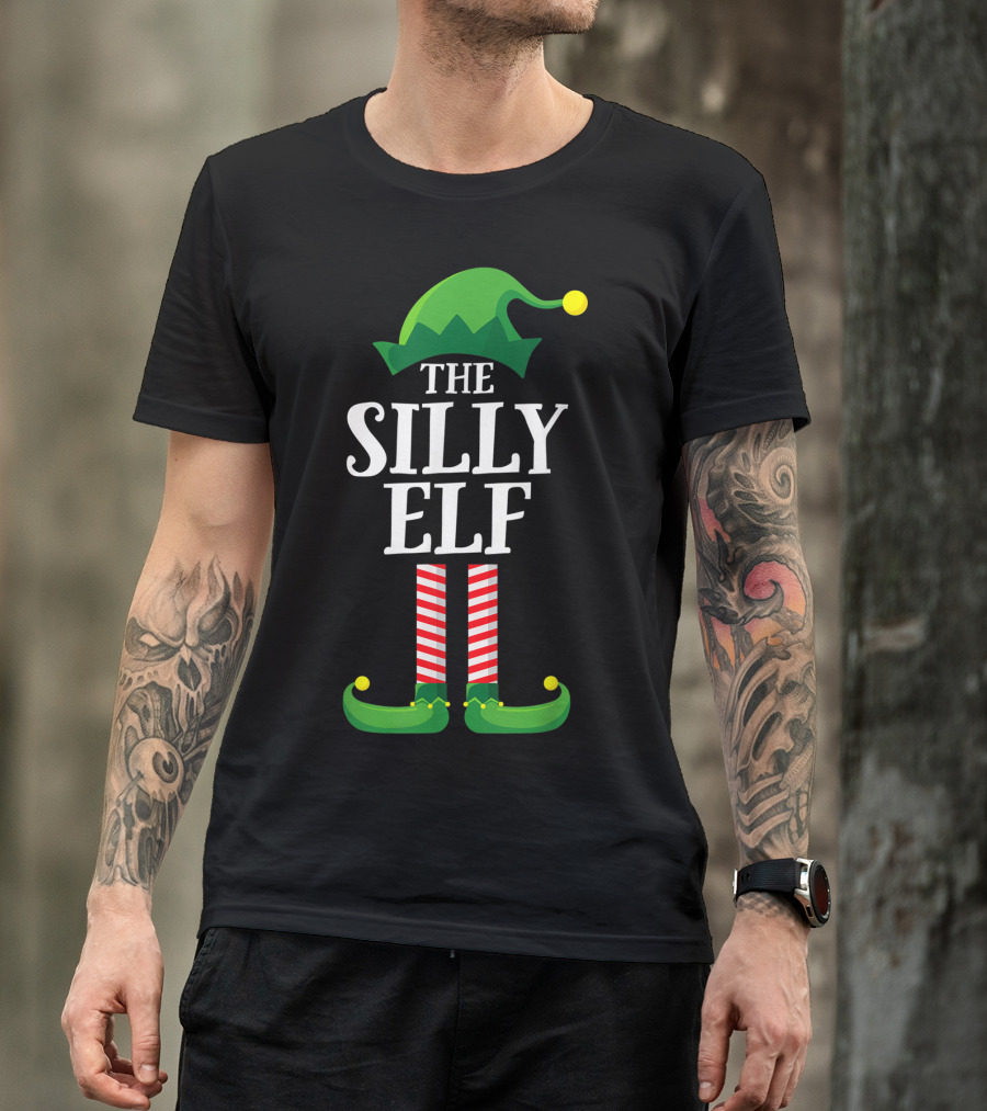 THE SILLY ELF Matching Family Group T-Shirt