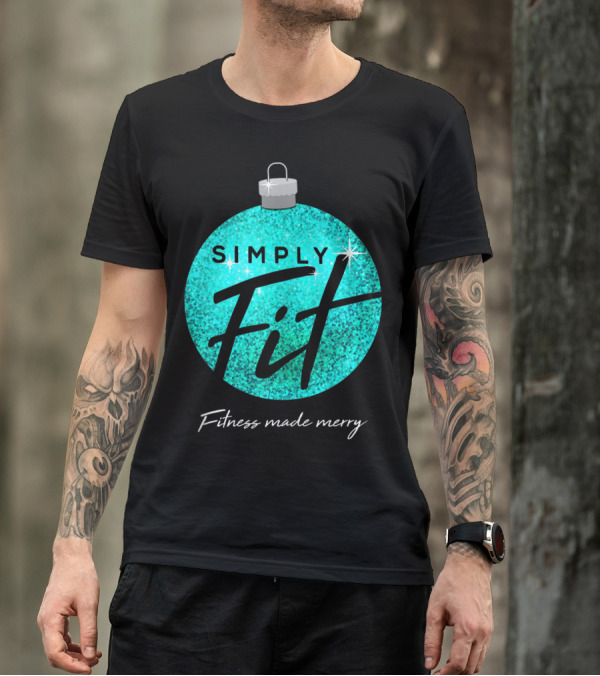 Simply Fit Fitness Made Merry Holiday T-Shirt