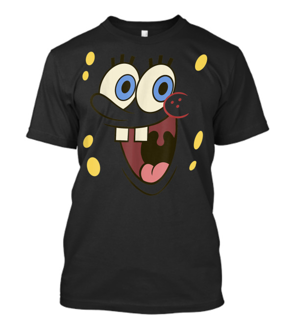 Spongebob Squarepants Excited Big Face Expression T-Shirt